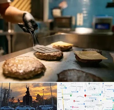 آموزشگاه فست فود در میدان حر 