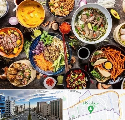 آموزشگاه غذا های بین المللی در سعادت آباد 