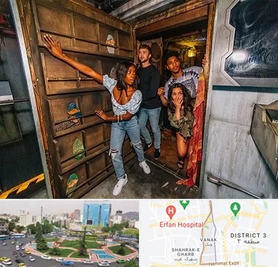 اتاق فرار هیجانی در ونک 