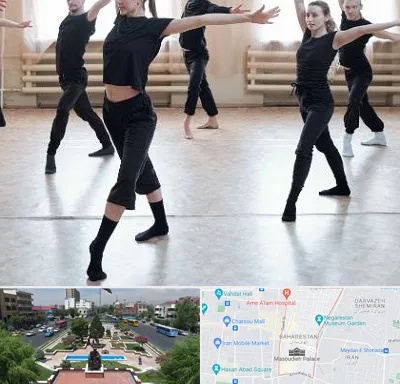 کلاس رقص حرفه ای در بهارستان 