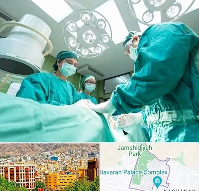 عمل تخلیه سینه در نیاوران 