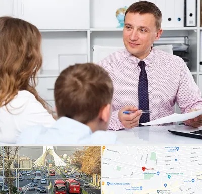 مشاور تحصیلی در خیابان آزادی 
