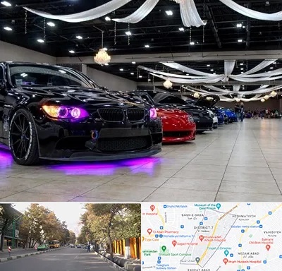 نمایشگاه ماشین خارجی در شریعتی 