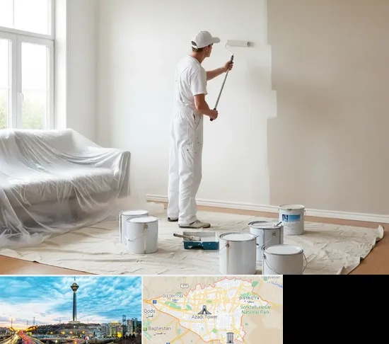 نقاشی ساختمان در تهران