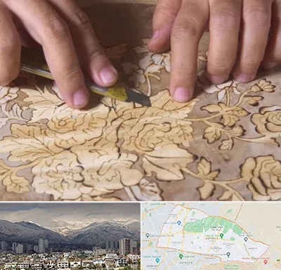 کلاس معرق در منطقه 4 تهران 