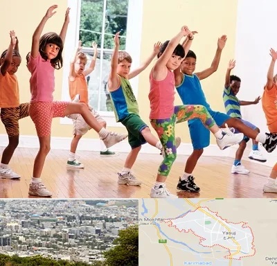 کلاس ایروبیک کودکان در یاسوج