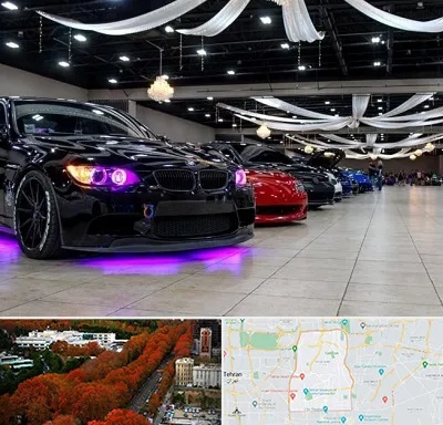 نمایشگاه ماشین خارجی در منطقه 6 تهران 