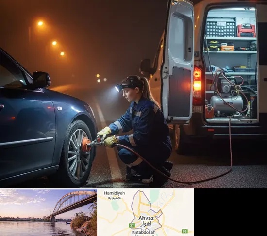 آپاراتی سیار در اهواز