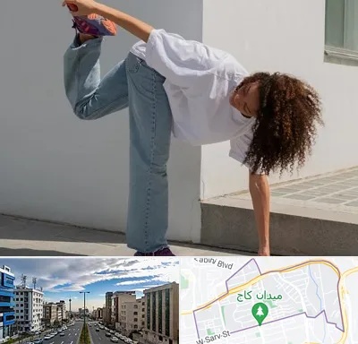 کلاس رقص شافل در سعادت آباد 