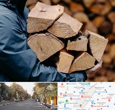 متریال چوبی در شریعتی 