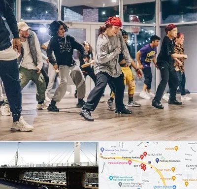 کلاس رقص هیپ هاپ در پارک وی 