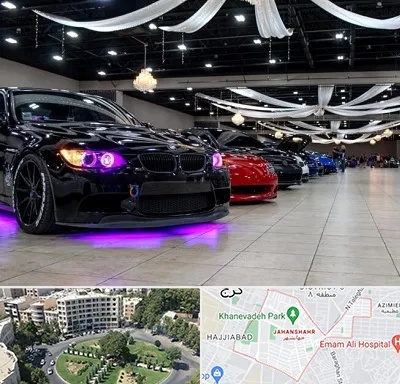 نمایشگاه ماشین خارجی در جهانشهر کرج 