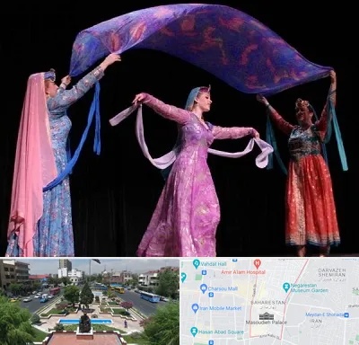 کلاس رقص ایرانی در بهارستان 