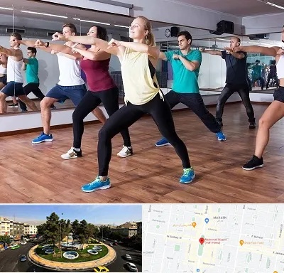 کلاس زومبا در هفت حوض 