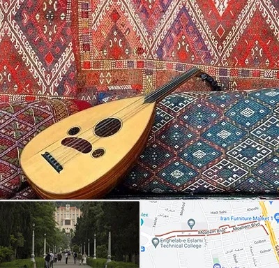 آموزشگاه ساز عود در بلوار معلم رشت 
