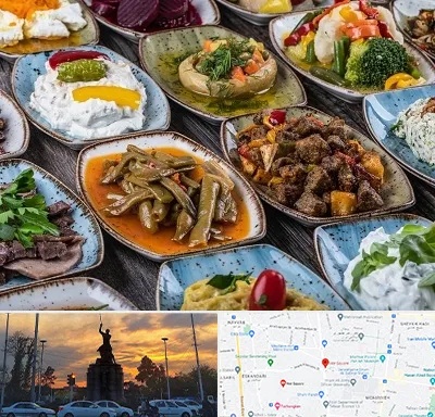 آموزشگاه غذای ترکی در میدان حر 