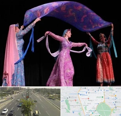 کلاس رقص ایرانی در منطقه 17 تهران 