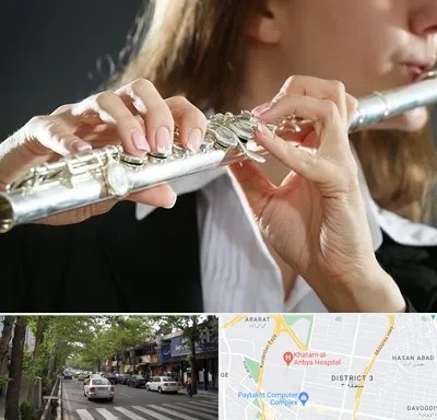 آموزشگاه فلوت در ظفر 