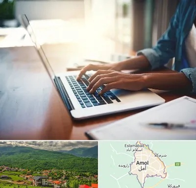 کافی نت غیر حضوری در آمل