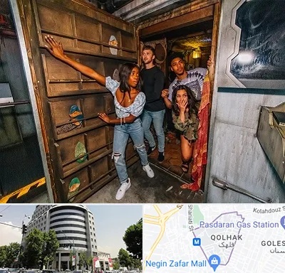 اتاق فرار هیجانی در قلهک 