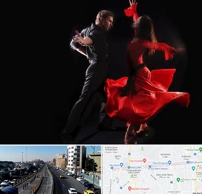 کلاس رقص سالسا در پیروزی 