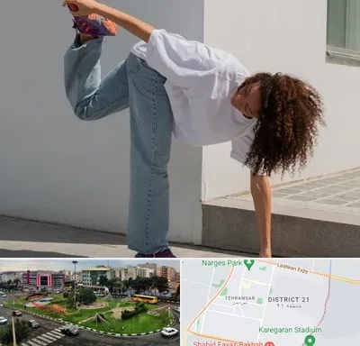 کلاس رقص شافل در تهرانسر 