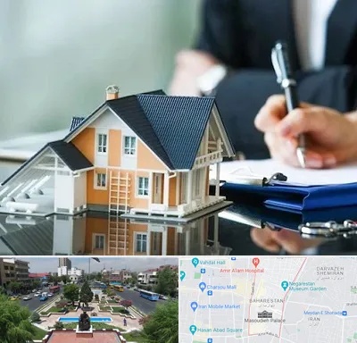 شماره تلفن املاک در بهارستان 