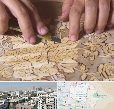 کلاس معرق در منطقه 14 تهران 