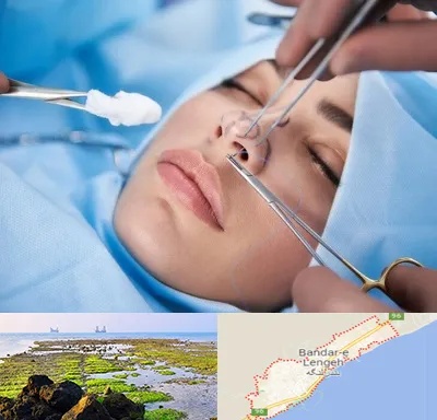 عمل ترمیمی بینی در بندرلنگه