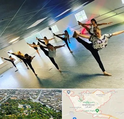 کلاس رقص گروهی در شهرکرد
