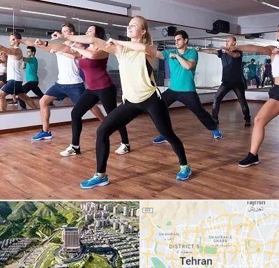 کلاس زومبا در شمال تهران 