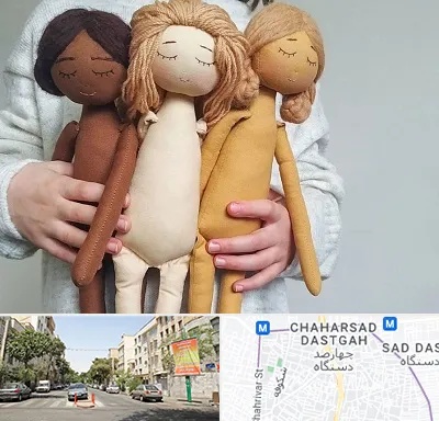 کلاس عروسک سازی در چهارصد دستگاه