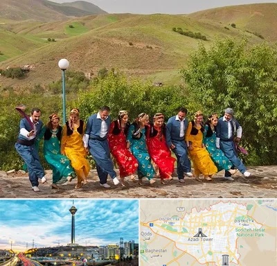 کلاس رقص کردی در تهران