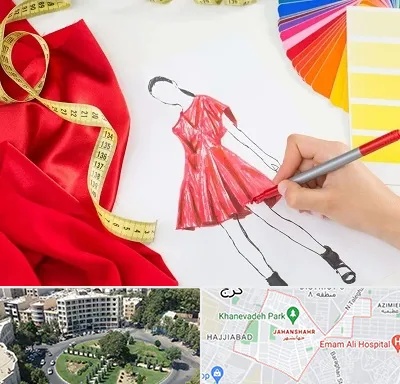 کلاس طراحی لباس در جهانشهر کرج 