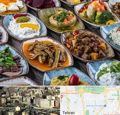 آموزشگاه غذای ترکی در مرزداران 