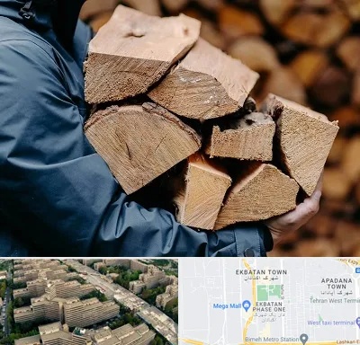 متریال چوبی در اکباتان 