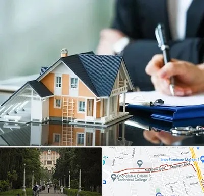 شماره تلفن املاک در بلوار معلم رشت 