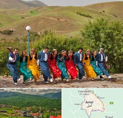 کلاس رقص کردی در آمل