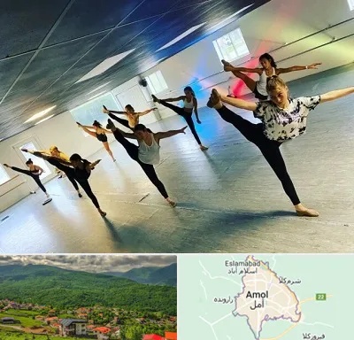 کلاس رقص گروهی در آمل