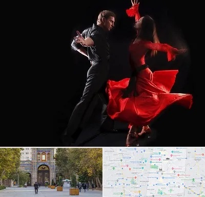کلاس رقص سالسا در منطقه 12 تهران 