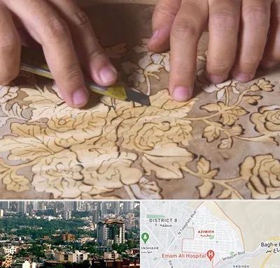 کلاس معرق در عظیمیه کرج 
