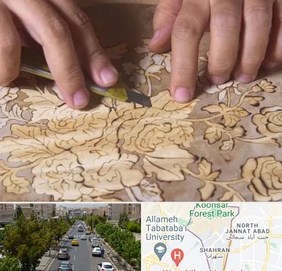 کلاس معرق در شهران 