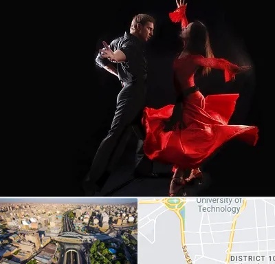 کلاس رقص سالسا در استاد معین 