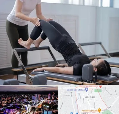 مربی پیلاتس در گلسار رشت 