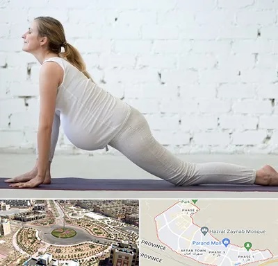 کلاس پیلاتس بارداری در پرند