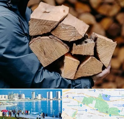متریال چوبی در چیتگر 