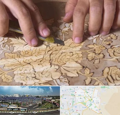 کلاس معرق در منطقه 15 تهران 