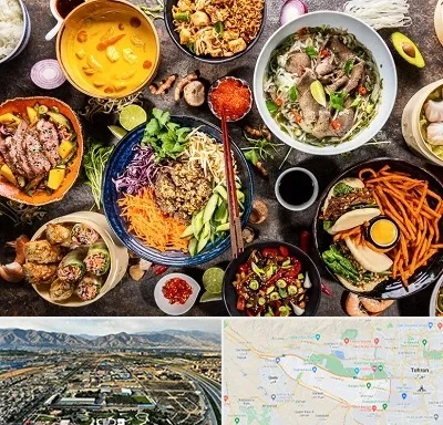 آموزشگاه غذا های بین المللی در منطقه 21 تهران 