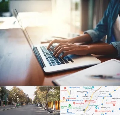 کافی نت غیر حضوری در شریعتی 