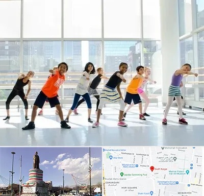 مربی زومبا در کارگر جنوبی 